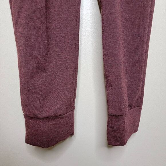 Athletic Works Driworks Pull String Jogger Sweatpants Burgundy Size Small - Picture 8 of 11